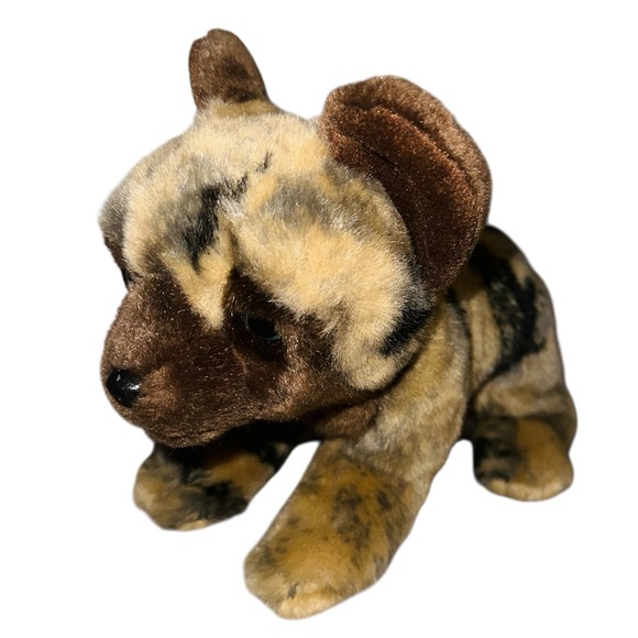 SOS Save Our Space African Wild Cape/Painted Dog Plush Animal Leosco Collection - Picture 3 of 11